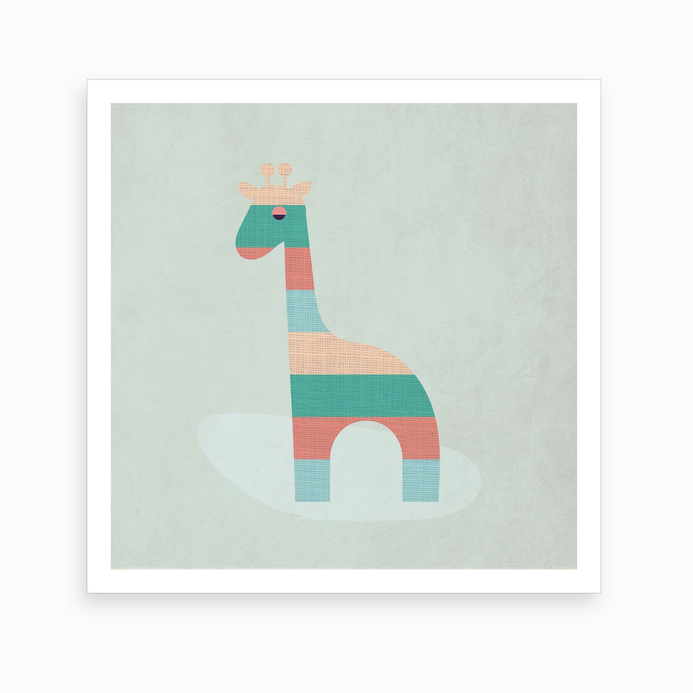 Scandi Giraffe Nursery Art Print By Kim Hubball Fy Scandi Giraffe Nursery Art Print By Kim