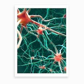 Neural Networks Type 6 Art Print