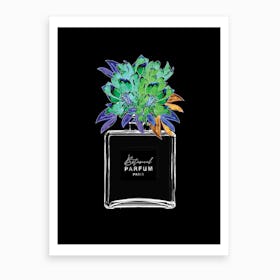 Botanical Parfum Invert Art Print