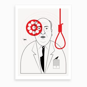 Hitchcock Directors Cut Art Print