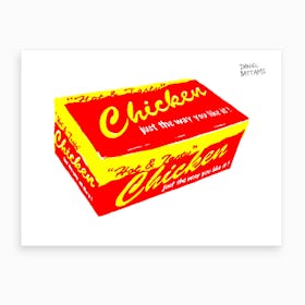 London Chicken Box Art Print