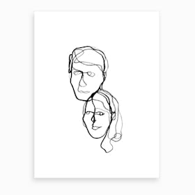 The Coopers Art Print