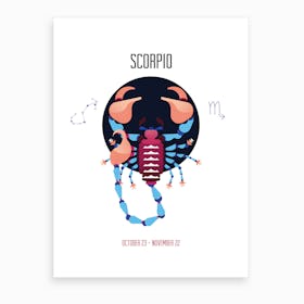 Scorpio Art Print