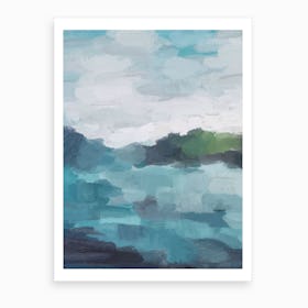 Island In The Distance Art Print