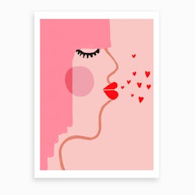 Kisses For You Art Print