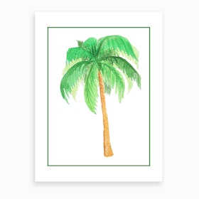 Palm Tree Art Print