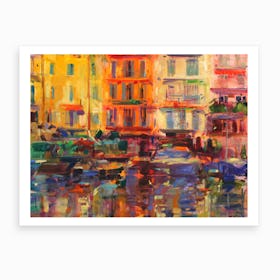 Grand Harbour Art Print