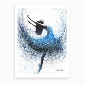 Ocean Mist Dance  Art Print