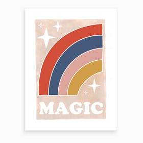 Magic Rainbow Art Print