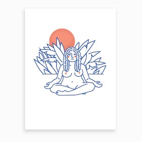 Find Your Center Art Print
