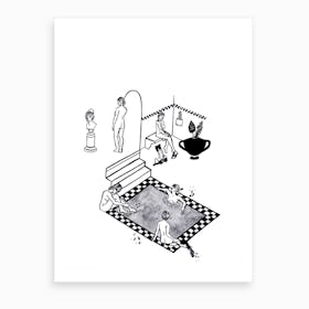 Some Time Alone Together Art Print