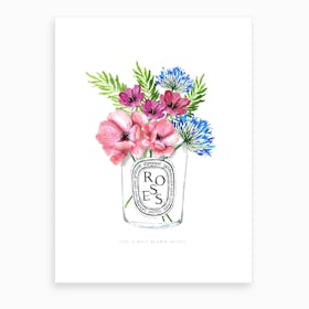 Diptyque Flowers Ok Art Print