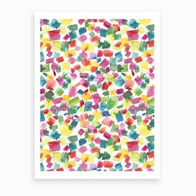 Abstract Spring Colorful Art Print