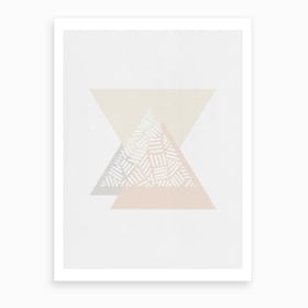 Minimalist Geometric IV Art Print