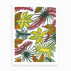 Florida Flora Art Print