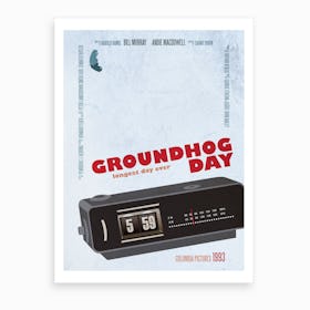 Groundhog Day Art Print