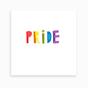 Gay Pride Art Print