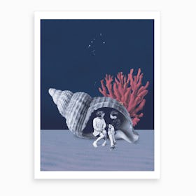 Can You Hear The Ocean Art Print