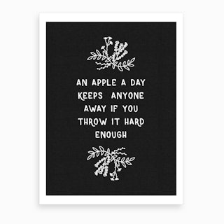 An Apple A Day Art Print