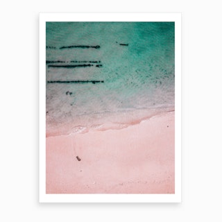 Beach Patterns Ii Art Print