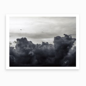 Over The Storm Art Print