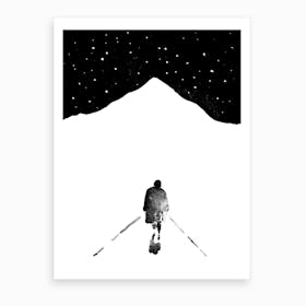 Walk Art Print