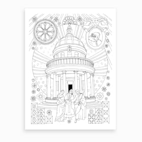 San Pietro In Montorio In Rome Art Print