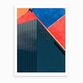 Tiled Building Art Print