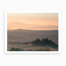 Podere Belvedere Tuscany Art Print