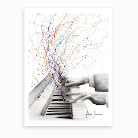 The Keyboard Solo Art Print