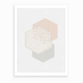 Minimalist Geometric II Art Print