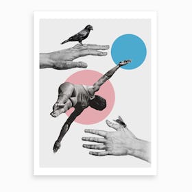 Learning To Fly Art Print