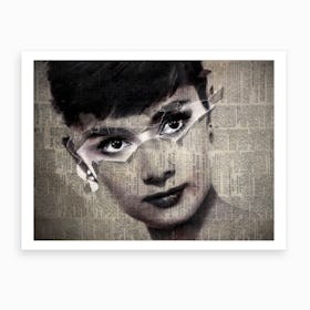 Audrey Hepburn Art Print