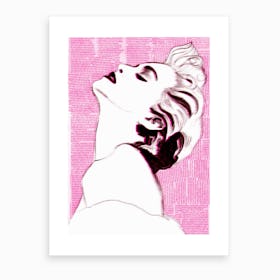 True Pink Art Print