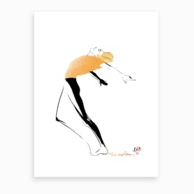 Dancer 2 Art Print