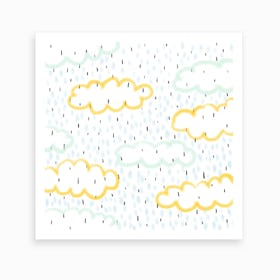 Cloudy Day, Rainy Day Art Print