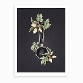 Botanical Espresso Art Print