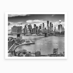 View From Manhattan Bridge Art Print