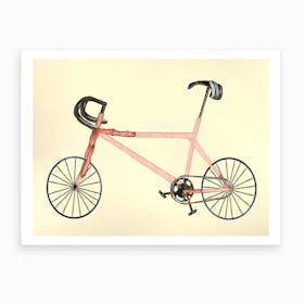 Sportcykel Art Print