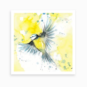 Titblue Bird 1 Art Print