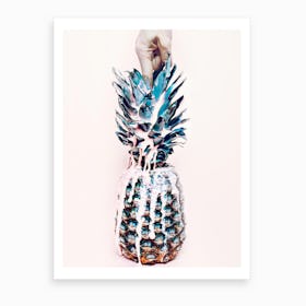 Juicy Pineapple Art Print
