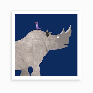 Rhinoceros Art Print