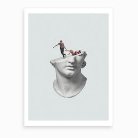 Get Out Of My Head Art Print