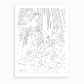 Our Lady Of Victory In Rome Art Print