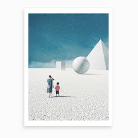 You Taught Me How To Look Around Art Print