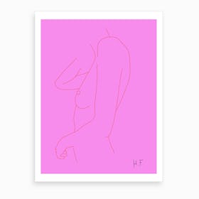 Nude 03 Art Print