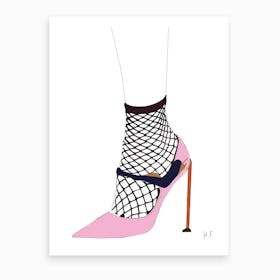 Fishnet Art Print