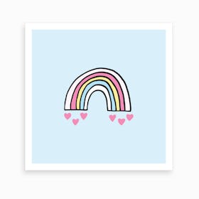 Fancy Rainbow Art Print