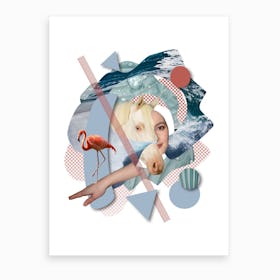 Breaking The Waves Art Print