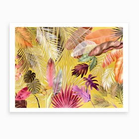 Tropical Foliage 7 Art Print